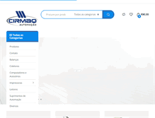 Tablet Screenshot of cirmaqautomacao.com.br